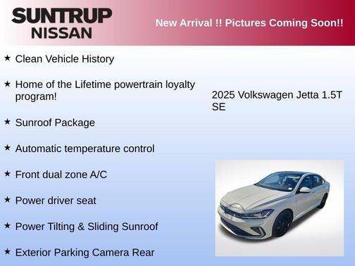 2025 Volkswagen Jetta 1.5T SE