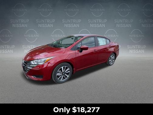 Scarlet Ember 2025 Nissan Versa 1.6 SV