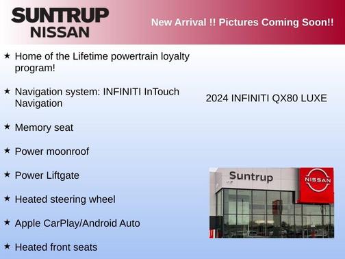 2024 INFINITI QX80 Luxe