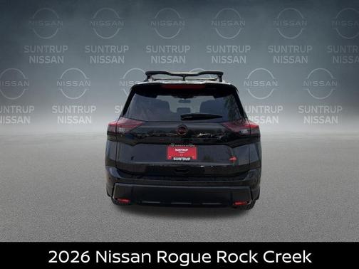 Black 2026 Nissan Rogue Rock Creek