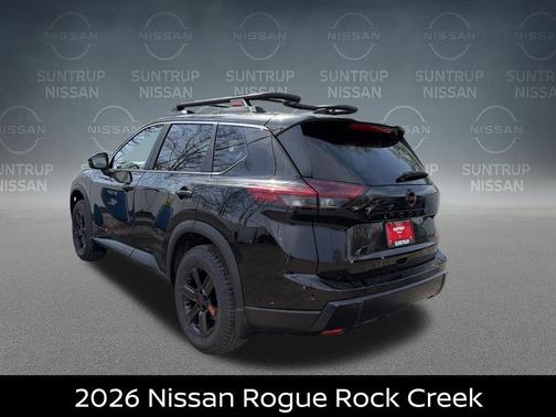 Black 2026 Nissan Rogue Rock Creek