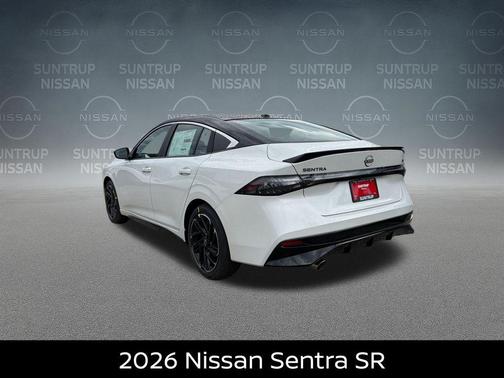 Aspen White Tricoat 2026 Nissan Sentra SR
