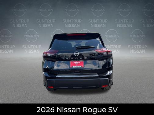 Black 2026 Nissan Rogue SV