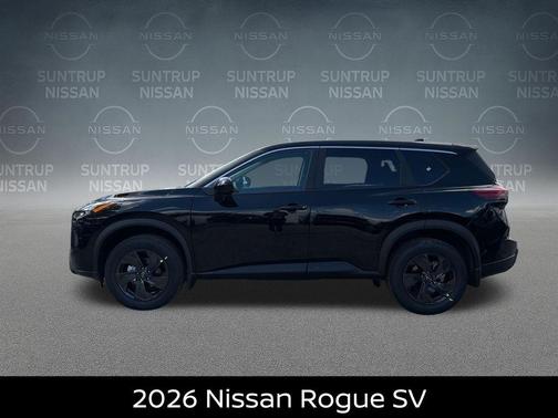 Black 2026 Nissan Rogue SV
