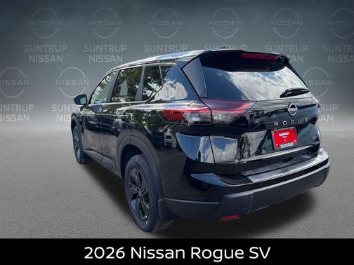 Black 2026 Nissan Rogue SV