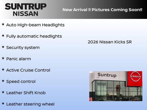 2026 Nissan Kicks SR