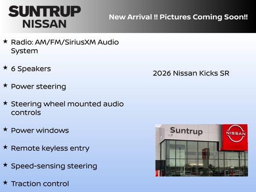 2026 Nissan Kicks SR