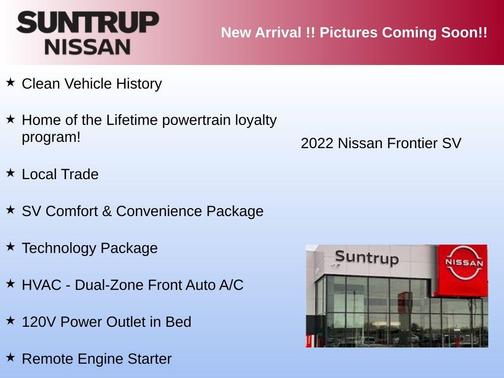 2022 Nissan Frontier SV