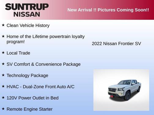 2022 Nissan Frontier SV