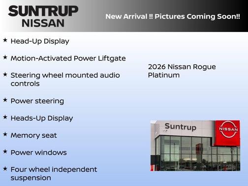 2026 Nissan Rogue Platinum