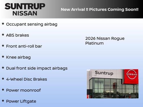 2026 Nissan Rogue Platinum