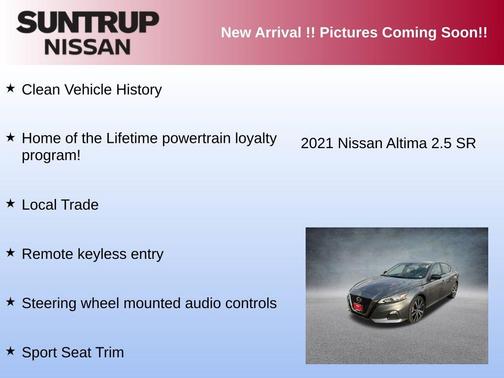 2021 Nissan Altima 2.5 SR