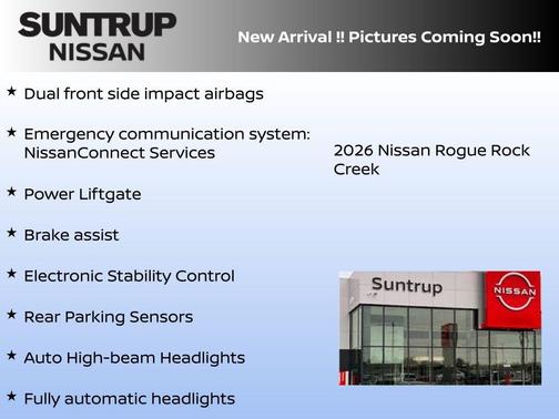 2026 Nissan Rogue Automatic CVT