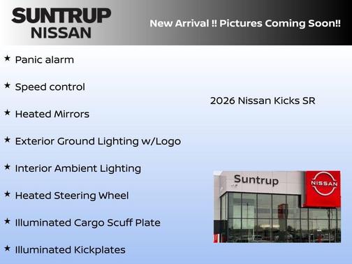2026 Nissan Kicks SR