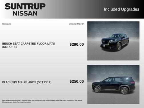 Black 2024 Nissan Pathfinder S