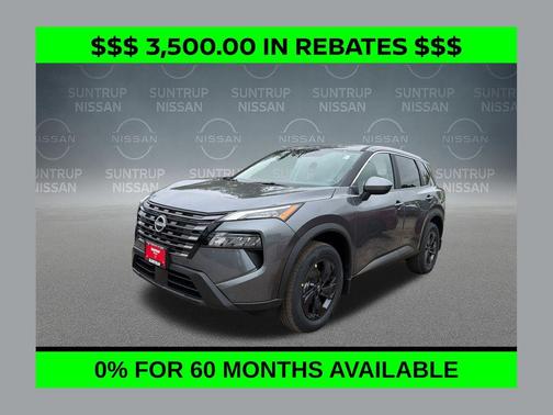 Gun Metallic 2026 Nissan Rogue SV