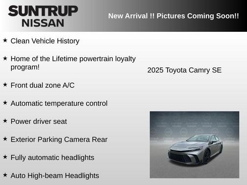 Metal 2025 Toyota Camry SE