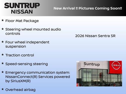 2026 Nissan Sentra SR