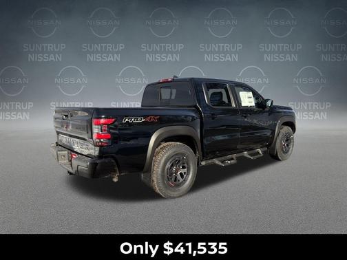 Black 2026 Nissan Frontier PRO-4X