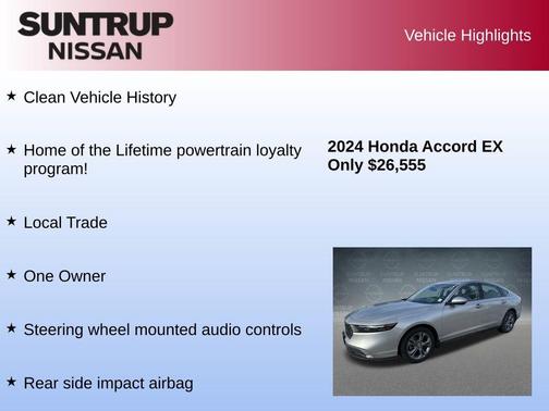 2024 Honda Accord EX