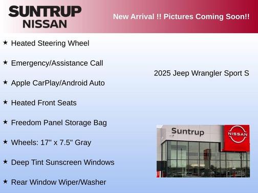 2025 Jeep Wrangler Sport