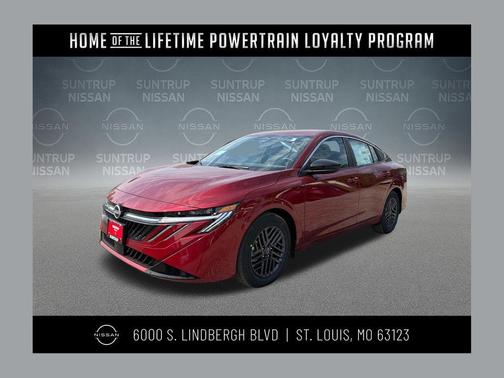 Scarlet Ember 2026 Nissan Sentra SV