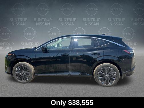 Super Black 2025 Nissan Murano Platinum