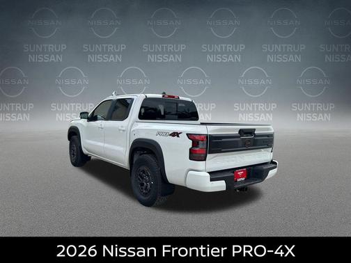 Glacier White 2026 Nissan Frontier PRO-4X