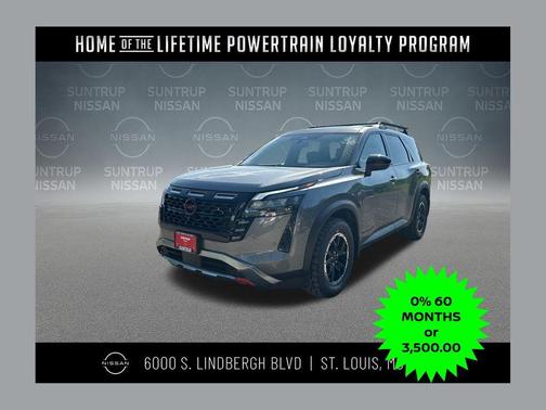 Gun Metallic 2026 Nissan Pathfinder Rock Creek