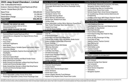 2023 Jeep Grand Cherokee L Limited