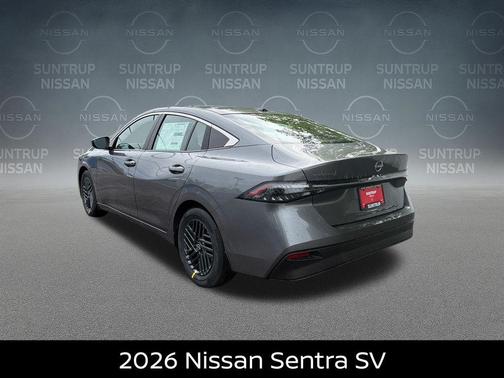 Gun Metallic 2026 Nissan Sentra SV