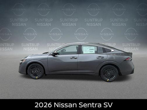 Gun Metallic 2026 Nissan Sentra SV