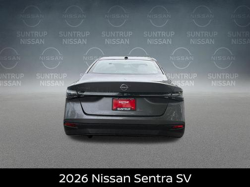 Gun Metallic 2026 Nissan Sentra SV