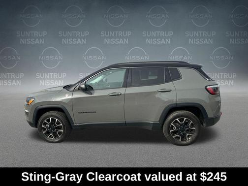 Sting Gray Clearcoat 2021 Jeep Compass Trailhawk