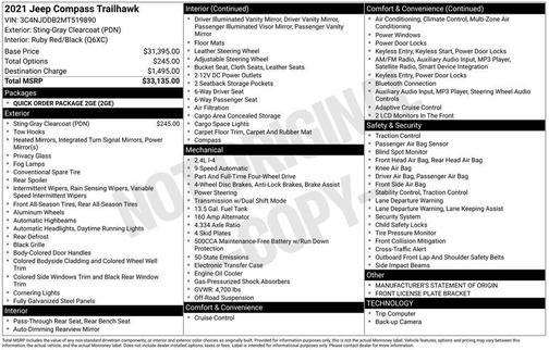 2021 Jeep Compass Trailhawk
