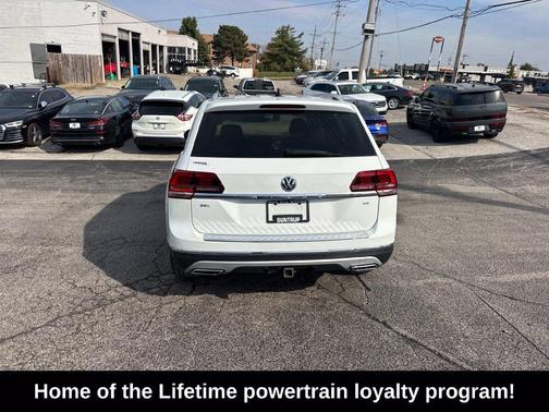 Pure White 2019 Volkswagen Atlas 3.6L SEL