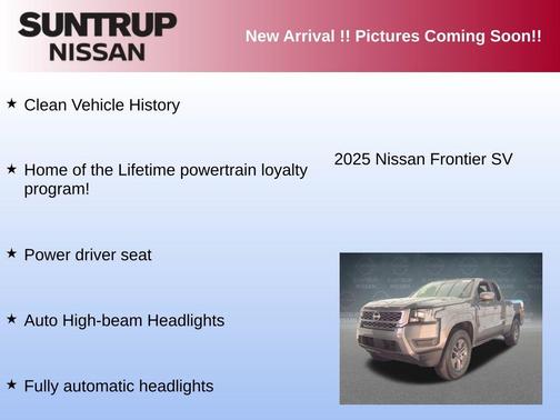 2025 Nissan Frontier SV