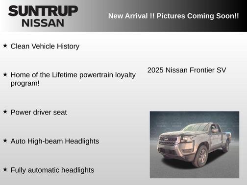 2025 Nissan Frontier SV