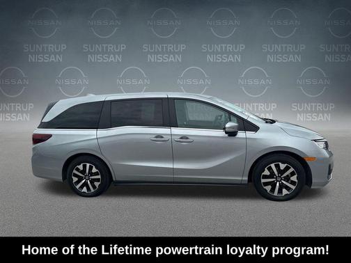 Solar Silver Metallic 2025 Honda Odyssey EX-L