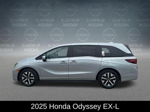 Solar Silver Metallic 2025 Honda Odyssey EX-L