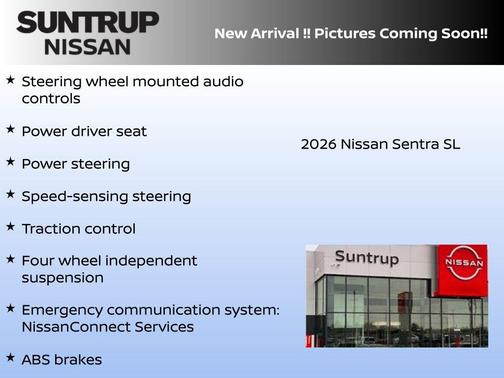 2026 Nissan Sentra SL