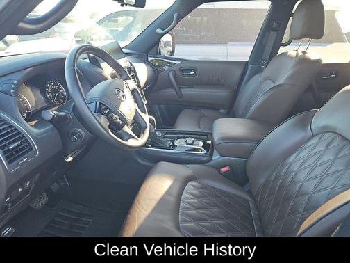 Aspen White Tricoat 2024 Nissan Armada Platinum