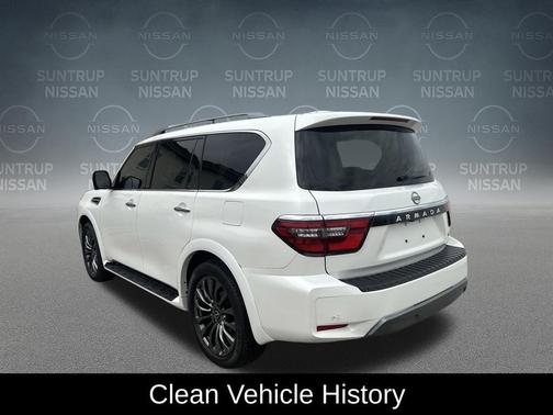 Aspen White Tricoat 2024 Nissan Armada Platinum