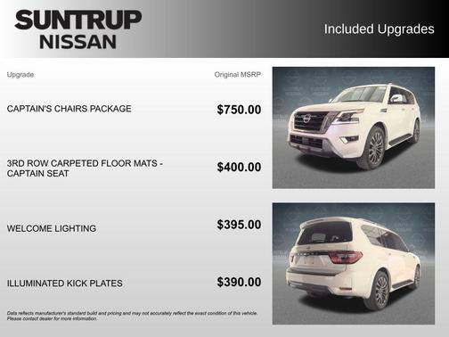 Aspen White Tricoat 2024 Nissan Armada Platinum