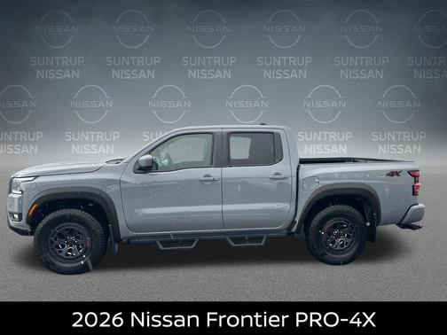 Boulder Gray Metallic 2026 Nissan Frontier PRO-4X