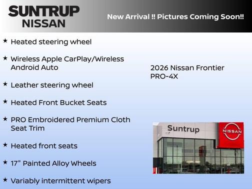 2026 Nissan Frontier PRO-4X