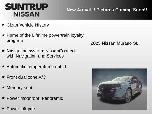 Aurora Blue Pearl 2025 Nissan Murano SL