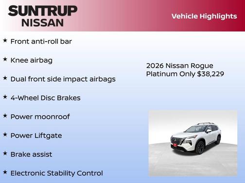 2026 Nissan Rogue Platinum