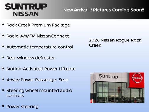 2026 Nissan Rogue Rock Creek