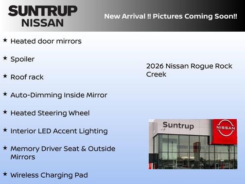 2026 Nissan Rogue Rock Creek